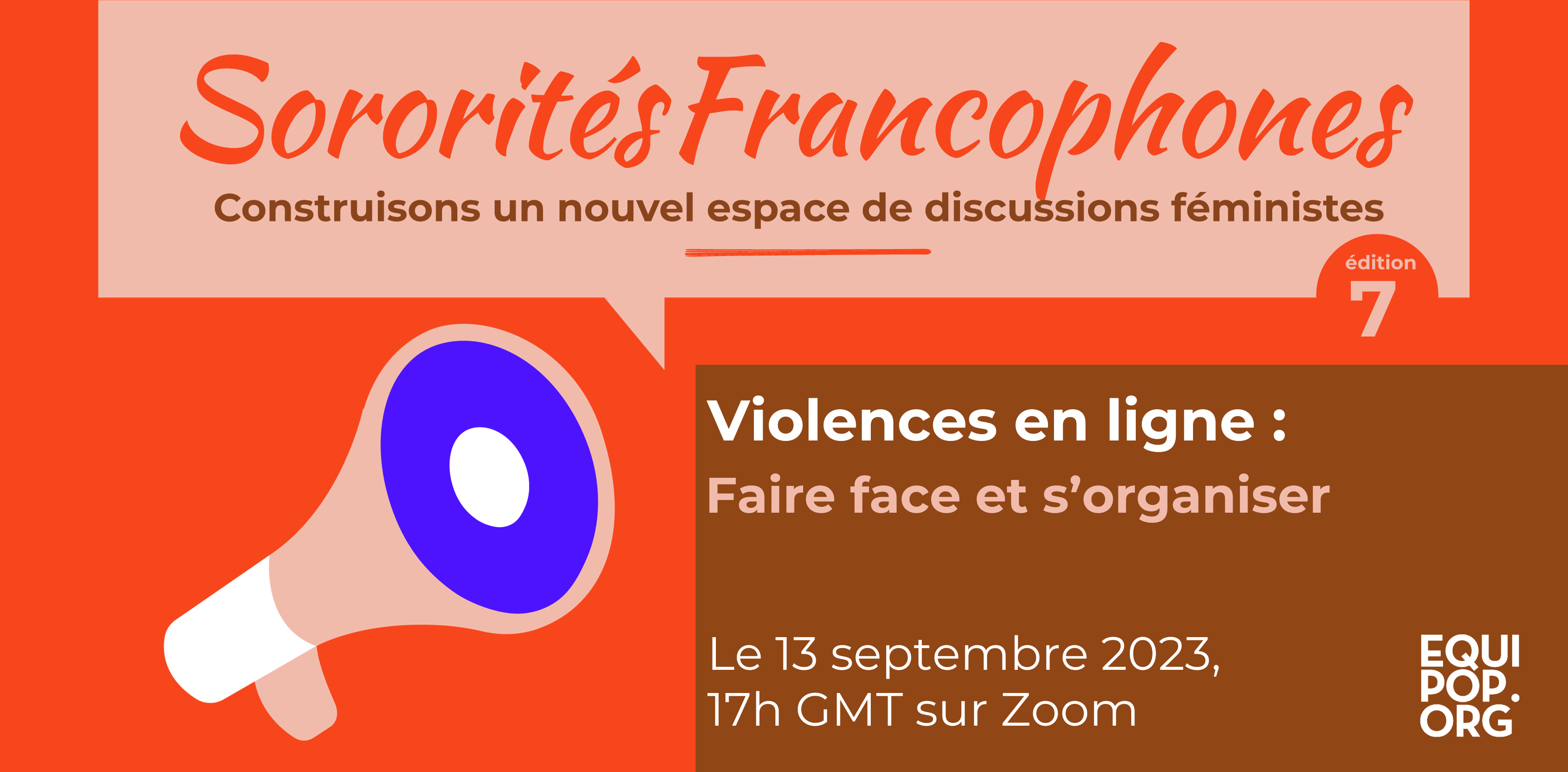 Sororités francophones sur les violences en ligne