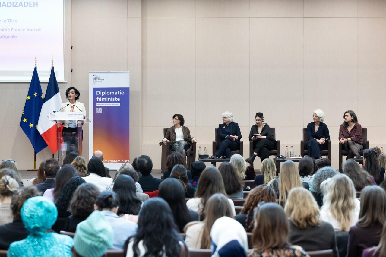 Rencontre du 6 mars 2026 sur la diplomatie féministe française.